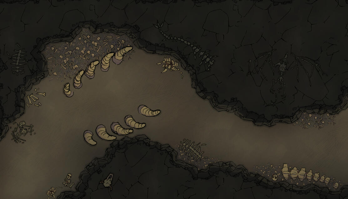 Winding graveyard path (20x15)